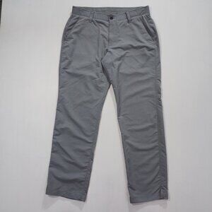 Under Armour Pants Mens 34x30 Gray Match Play Performance Golf Trousers Tapered